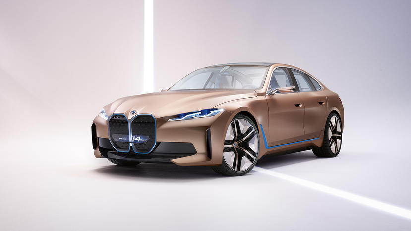 馬力破500 匹的大鼻孔電動轎跑 Bmw I4 量產車型3 月17 日現真身 Ddcar 電動車